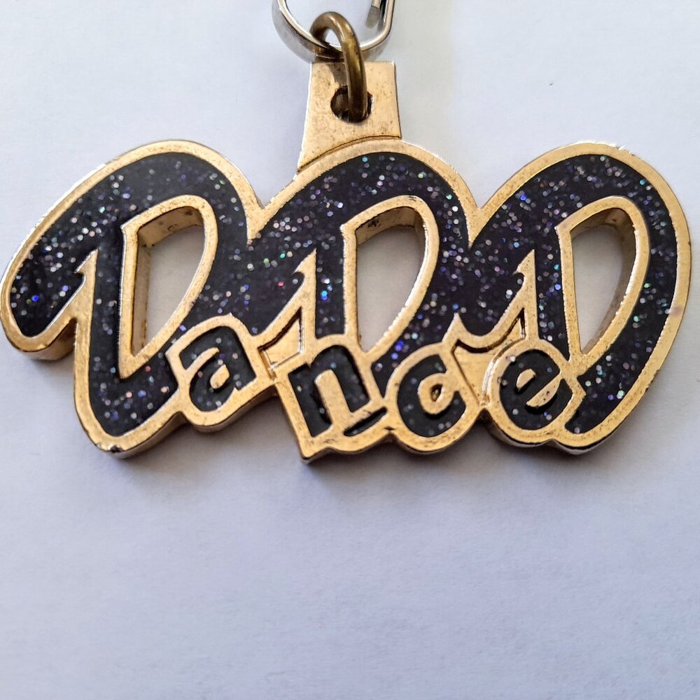 Dance Dynamic Gold Lanyard with DDDance Hip Hop Medallion Set of 2 Halloween